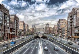 سمپاشی در جنوب تهران