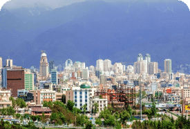 سمپاشی در شمال تهران